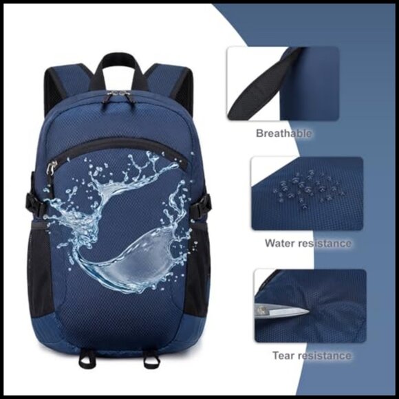 Lightweight Foldable Backpack Daypack Water-Resistant Travel Hiking Packable main image 7